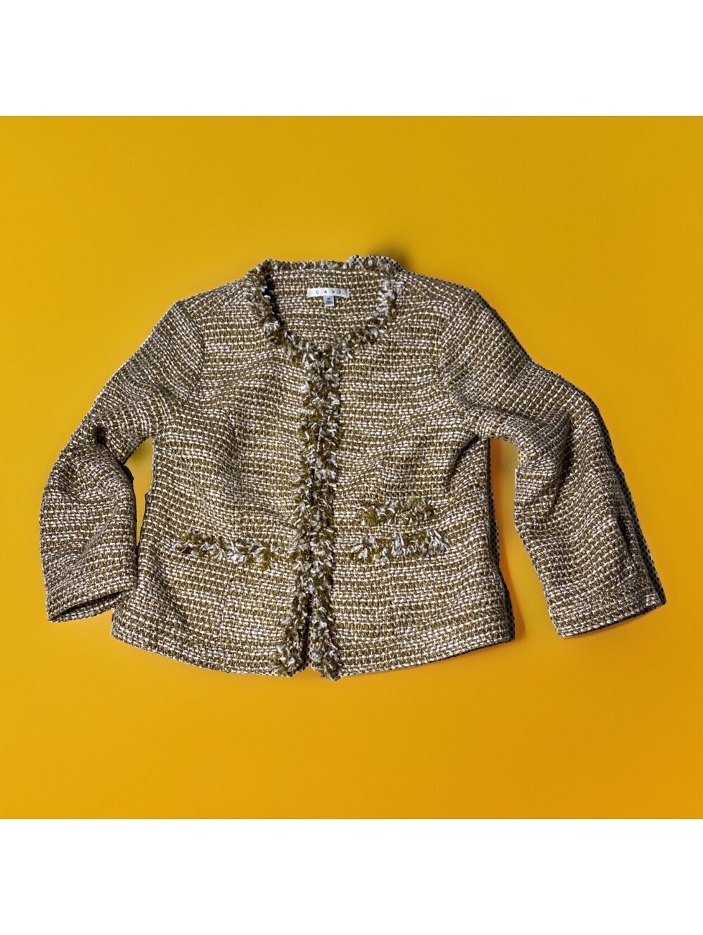 CAbi Med Women’s Tweed Phoebe Blazer Jacket